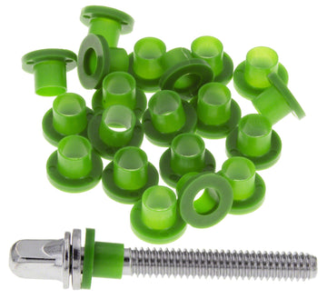 TRW20G - NYLON TENSION ROD WASHERS - GREEN (X20)