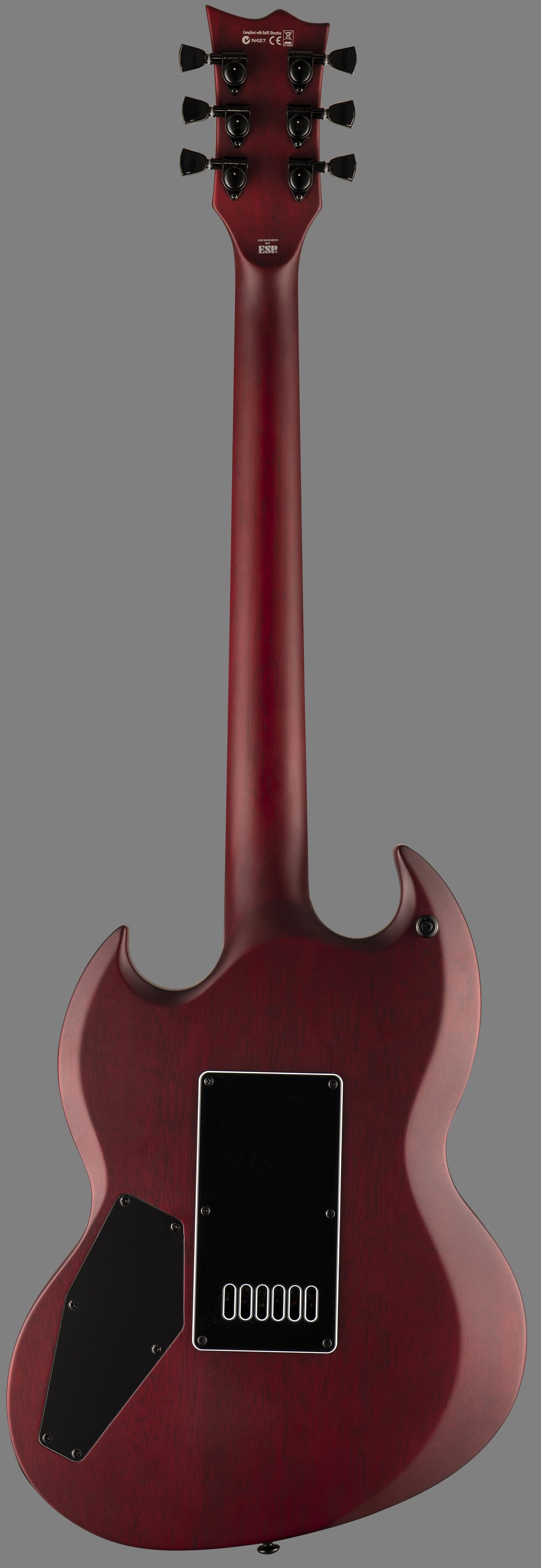 Viper 1000 Evertune QM Transparentes Schwarz-Kirsch-Sunburst