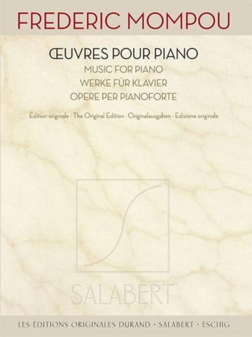 Mompou Frederic - Werke für Klavier