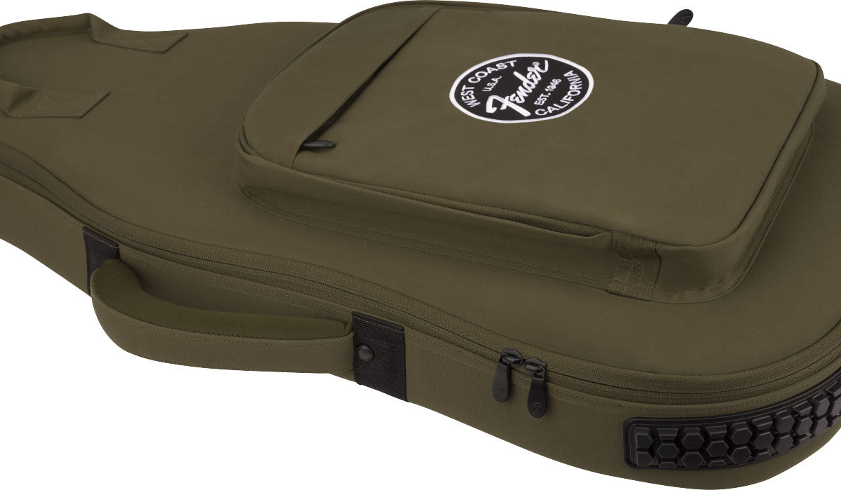 Troubadour Tasche für E-Gitarre Oliv