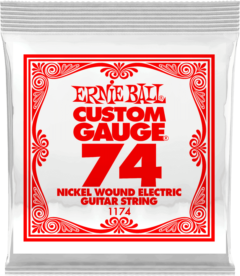 .074 NICKEL WOUND ELECTRIC GUITAR STRINGS