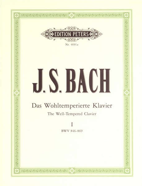 BACH JOHANN SEBASTIAN - 48 PRELUDES & FUGUES VOL.1 - PIANO