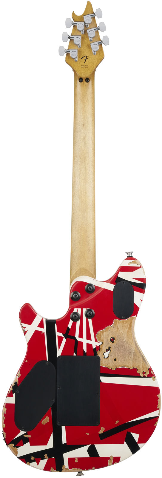 Wolfgang Special Striped Series LTD EBO Rot Schwarz und Weiß gealtert