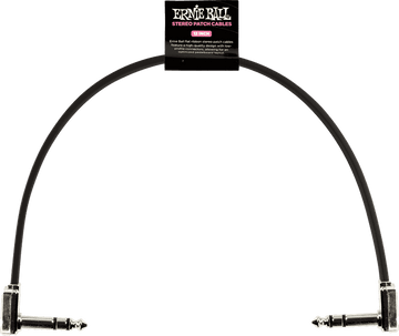 CABLES INSTRUMENT PATCH TRS - THIN & FLAT ELBOW - 30 CM