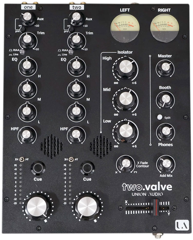Union Audio TWO.VALVE Rotary Desktop Mixer