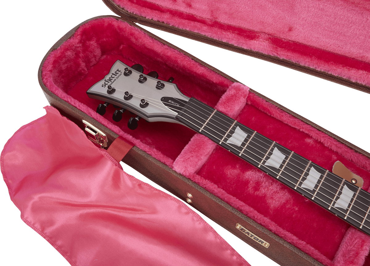 Koffer Les Paul Braun aus Holz Deluxe - GW