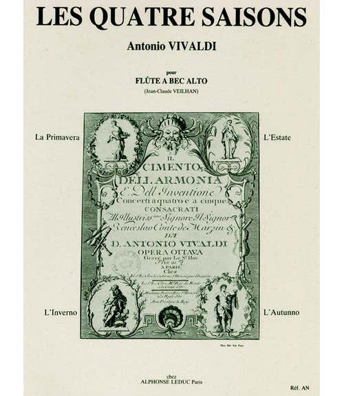 Vivaldi A. / Veilhan J.C. - Die 4 Jahreszeiten - FLB Alto
