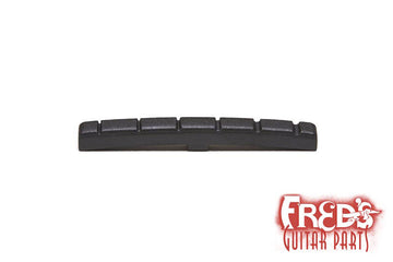 Graphtech Sattel Black Tusq Fender-Style geschlitzt 43 X 5.33 X 3.35