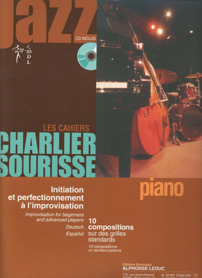 Die Hefte von Charlier-Sourisse für Klavier + CD