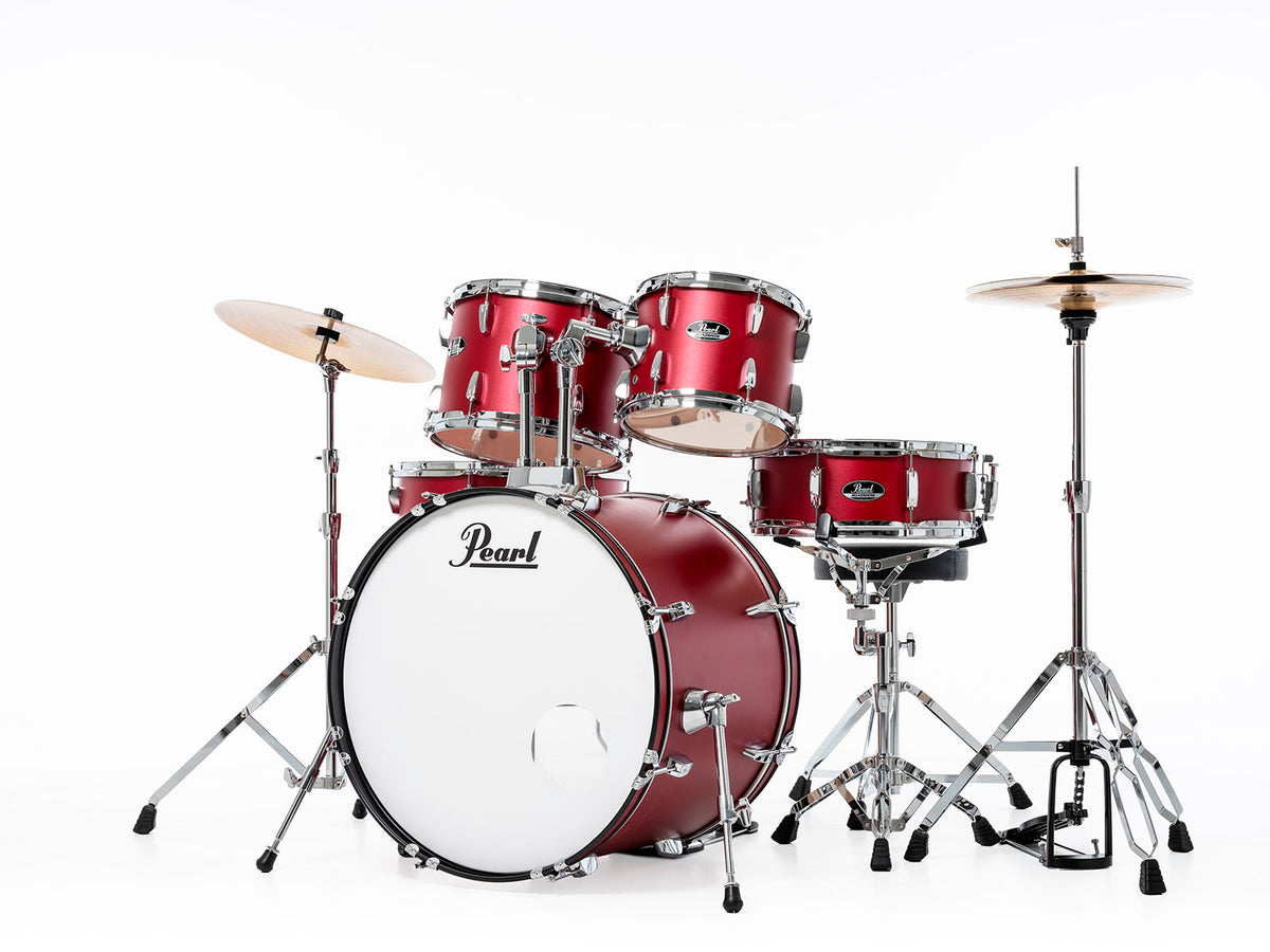 RSS525SCC-747 - Roadshow 5F Rock 22" + Sabian Solar 2 Matte Red Cymbals