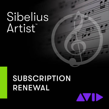 Verlängerung des Sibelius Artist-Abonnements 1Y