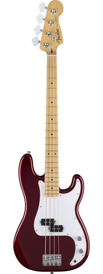Standard Precision Bass MN weißes Schlagbrett Candy Cola