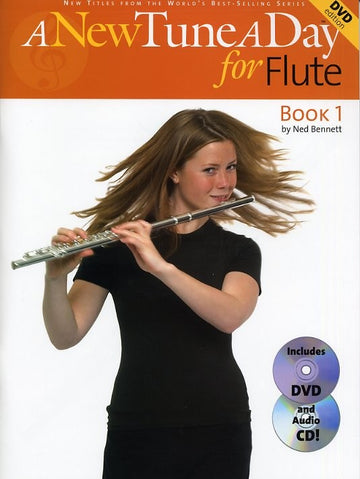 A NEW TUNE A DAY FLUTE BOOK 1 + CD/DVD - FLUTE