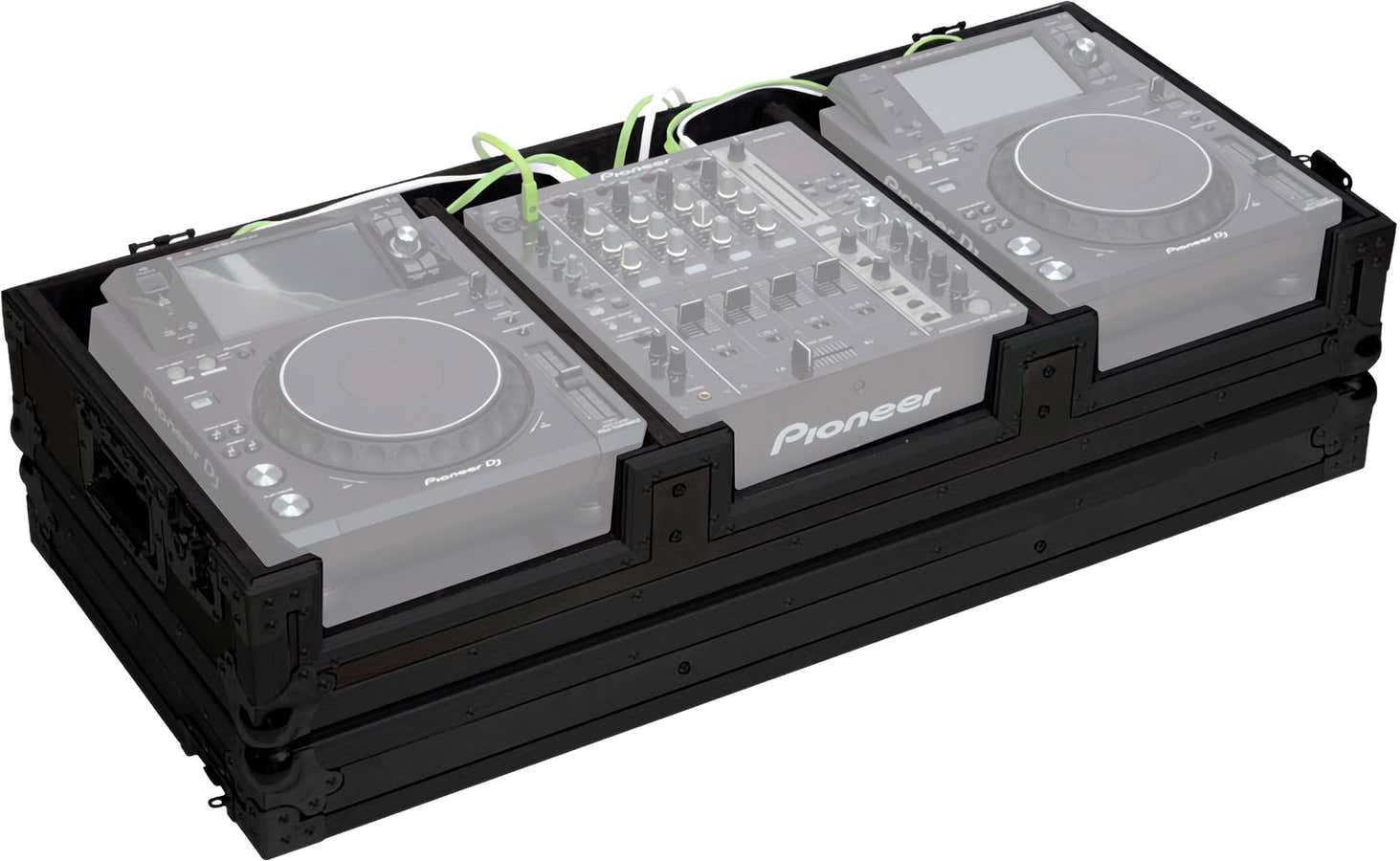 Flight DJ-Pult CDJ-2000NXS2 / DJM-750 Schwarz