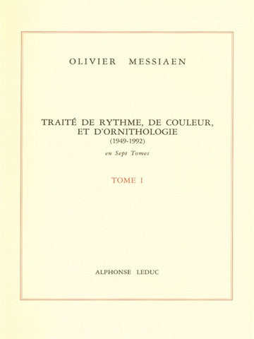 Traité de Rythme de Couleur et d'Ornithologie