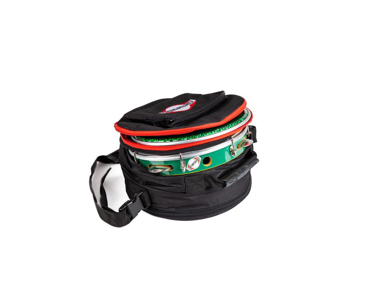 DOUBLE PANDEIRO BAG  10" X 10CM