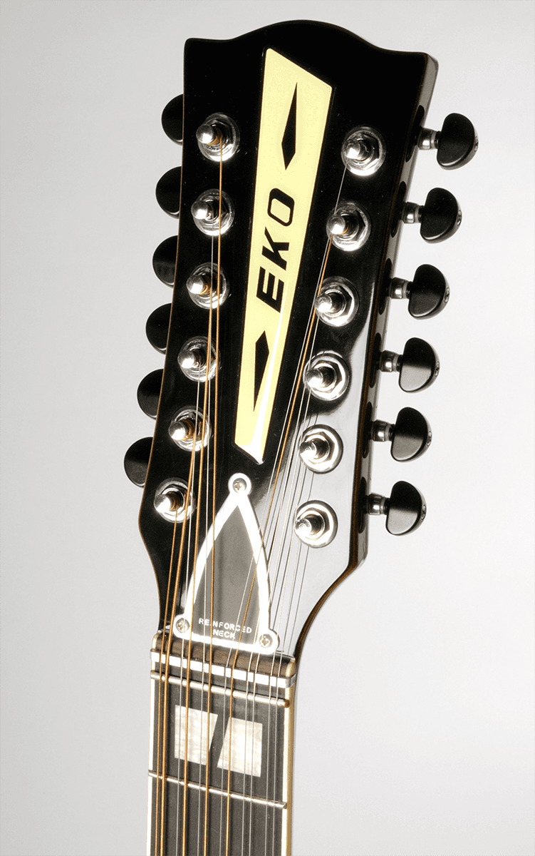 Ranger XII EQ Vintage-Neuauflage Dreadnought Natural Top gebeizt
