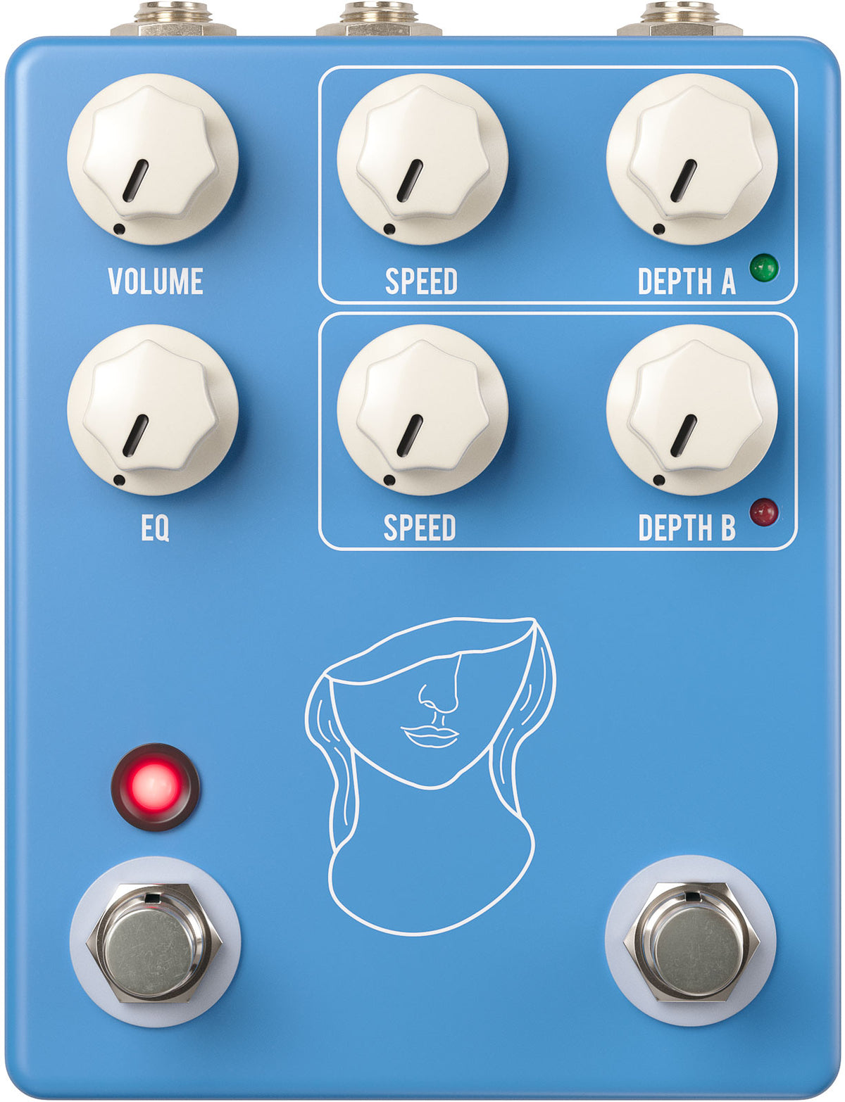 Jhs Pedals Künstliche Blondine