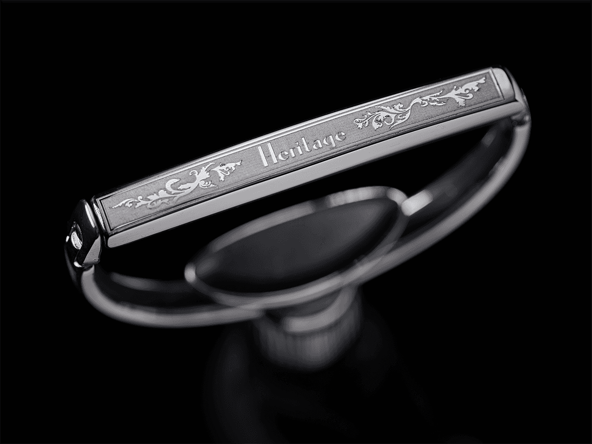 Heritage Gitarrenstil 3 Standard Silber