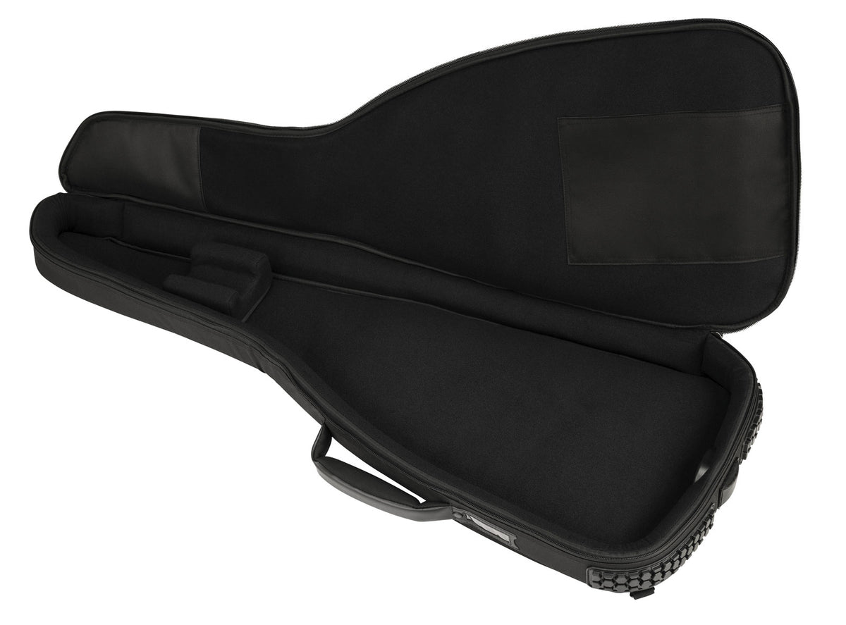 E-Gitarren-Gigbag Schwarz Und Grau Gestreift
