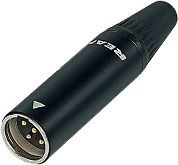 AUDIO CONNECTORS XLR SHEETS MINI 4-PIN MALE