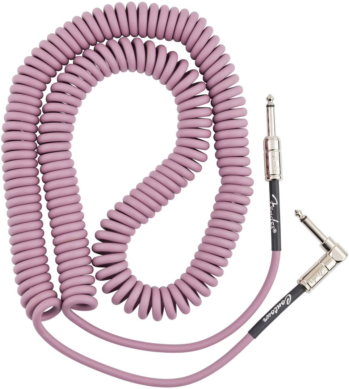 Contour 30' Coiled Cable Burgundy Mist