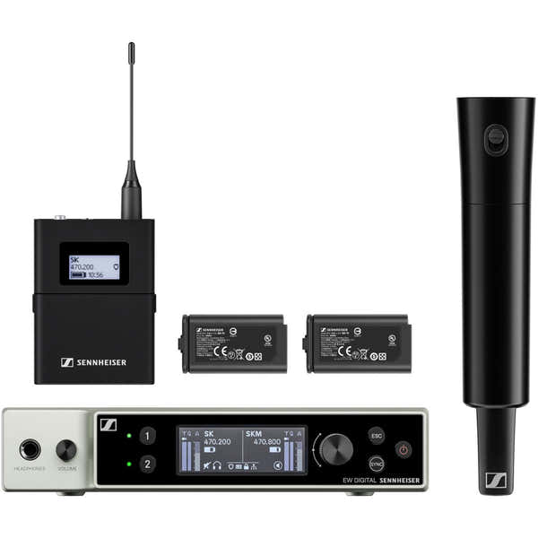 Sennheiser EW-dx SK/SKM-S Basisset (S2-10 : 614.2-693.8 MHZ)