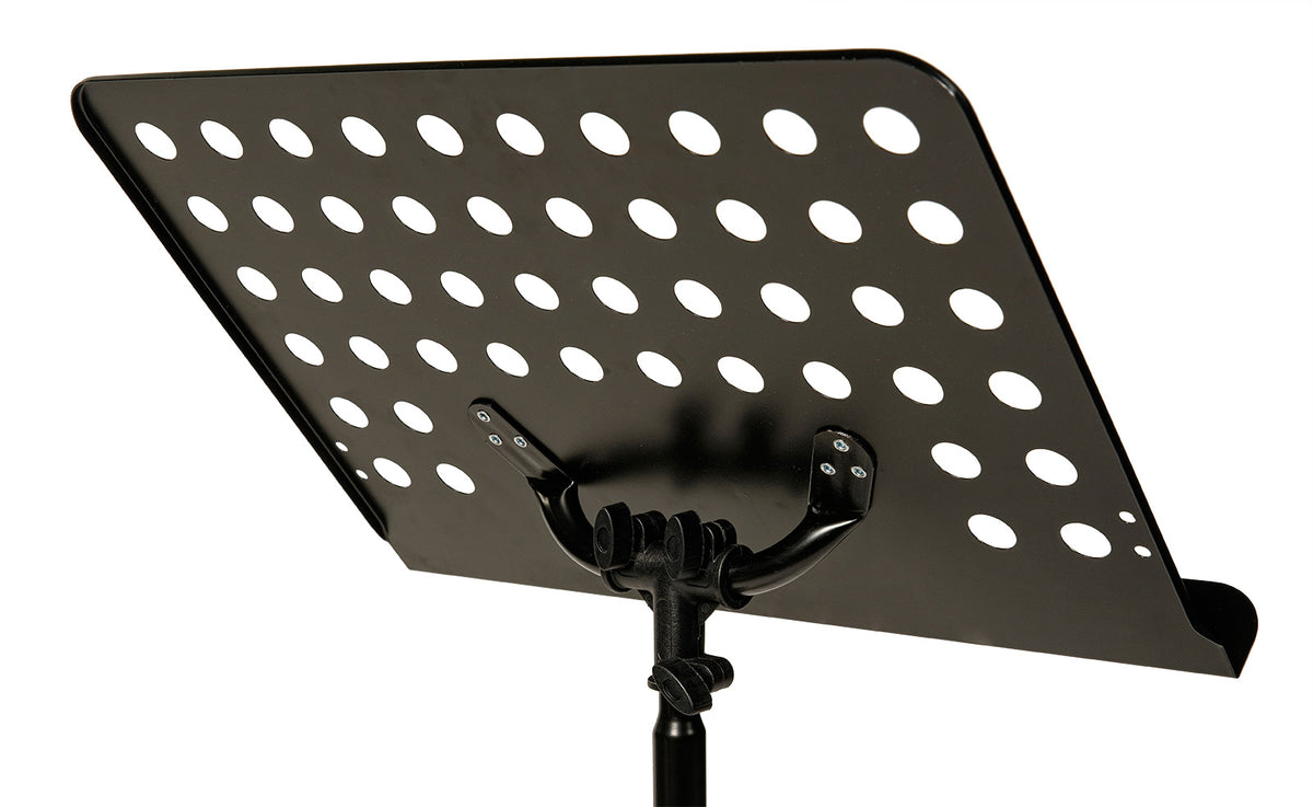 MU30 Notenständer Schwarz Orchester Ablage