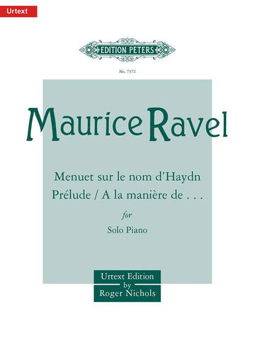 RAVEL MAURICE - ALBUM OF SHORTER PIECES - PIANO