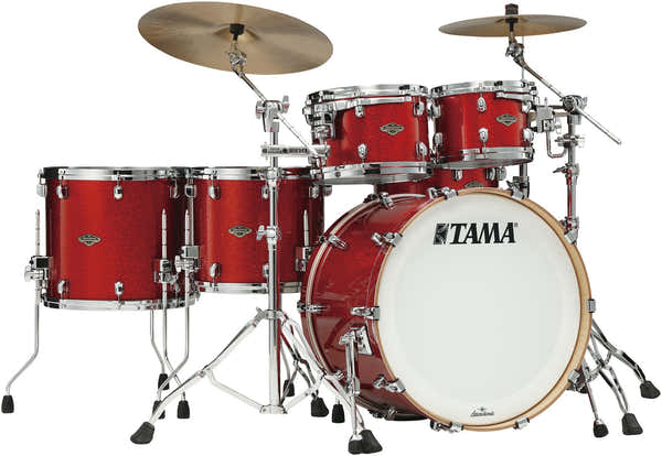 Tama WBR52RZS-GRS - Starclassic Walnut/Birch Studio 22" Granatrot mit Glitzereffekt