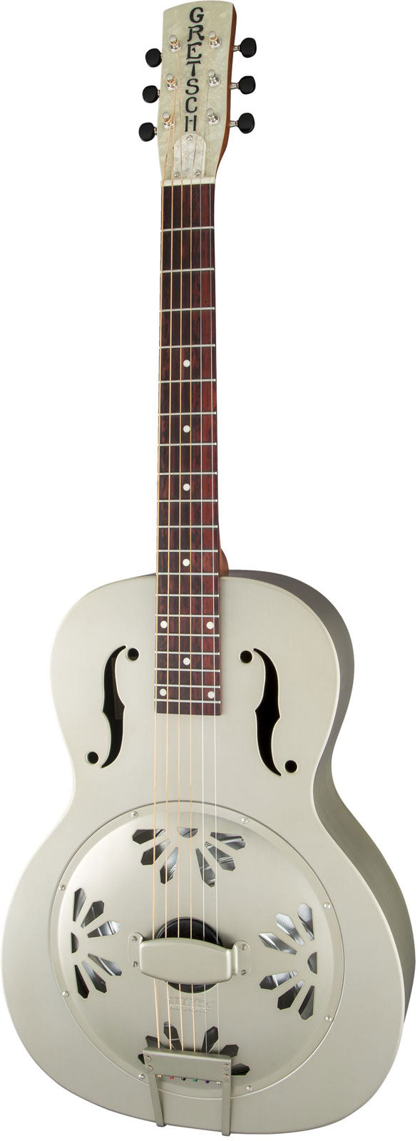 G9201 Honey Dipper Resonatorgitarre mit Round-Neck und Biscuit-Cone, Shed Roof