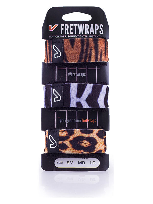 FretWraps 3-Pack Wild - Medium