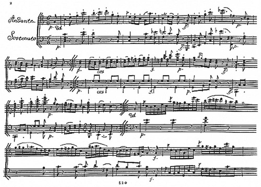 HOFFMEISTER F.A. - VARIAZIONI PER IL CLAVICEMBALO O PIANO FORTE 1799 - FAC-SIMILE FUZEAU