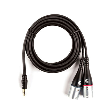 Custom Series 1/8 zu einem XLR-Audiokabel