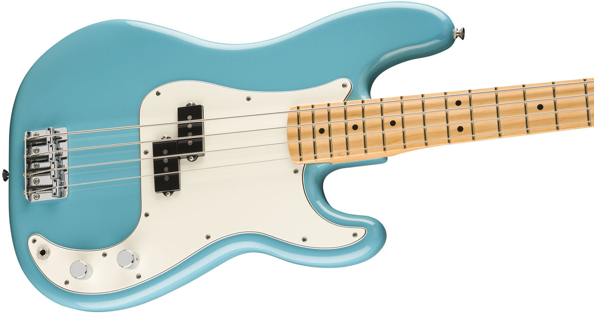 Precision Bass Player II MN Aquatone-Blau