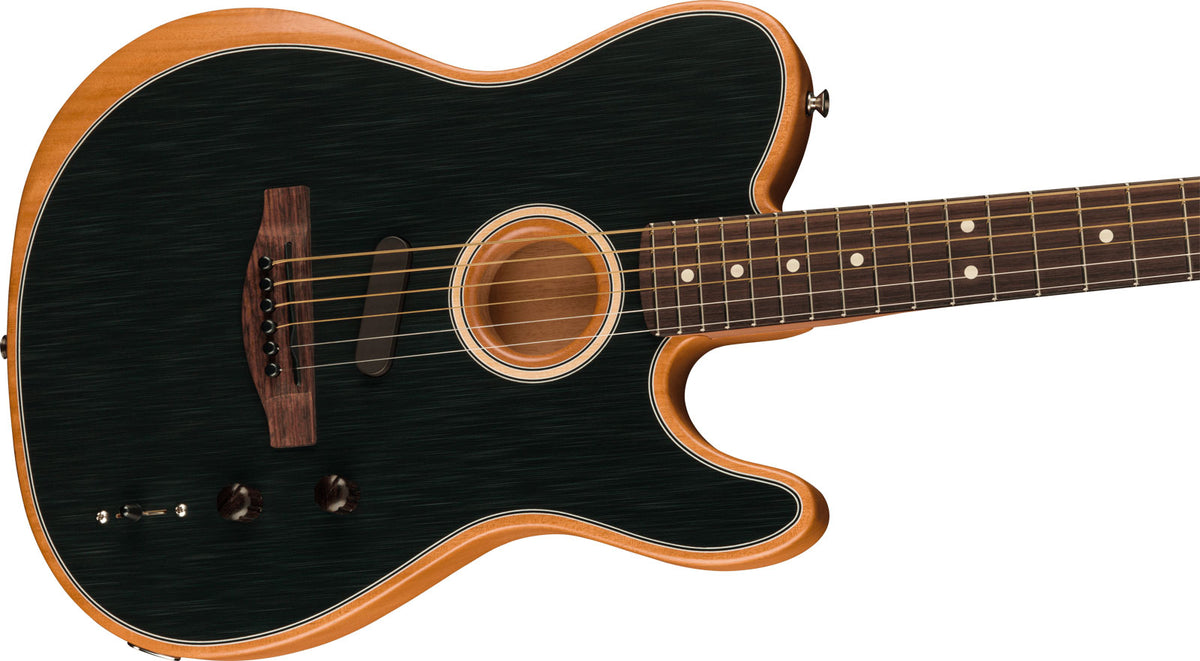 Telecaster Player Acoustasonic Rw Brushed Black