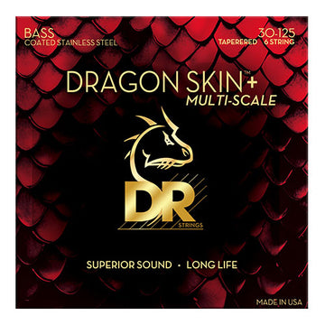 30-125 Multi-Scale Dragon Skin+ beschichtet 6-saitig mittel konisch