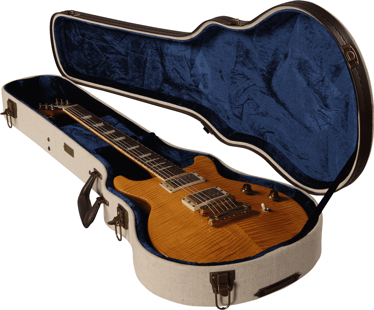 Koffer Les Paul Beige aus Holz Deluxe - GW