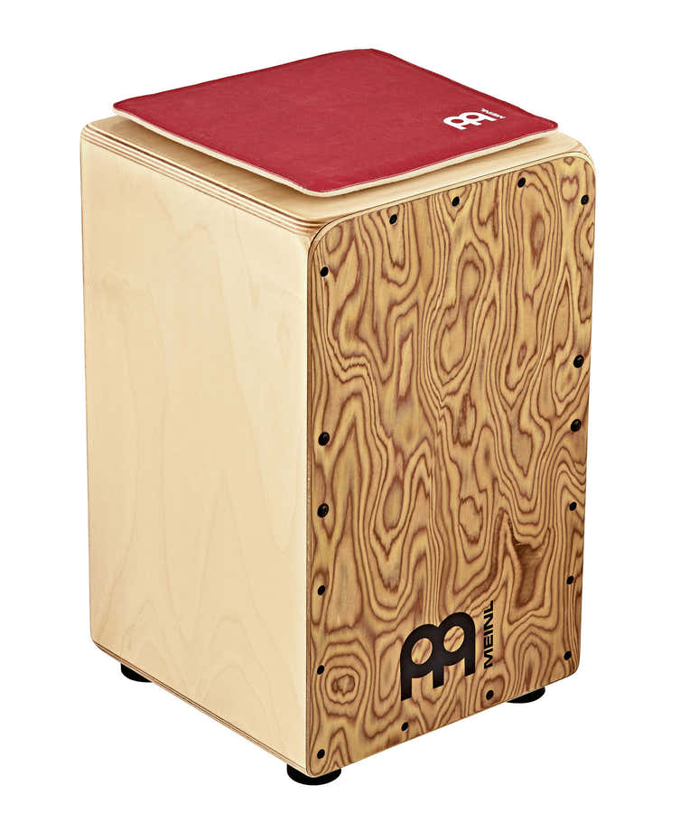 PERCUSSION SYNTHETIC LEATHER CAJON SEAT VINTAGE RED