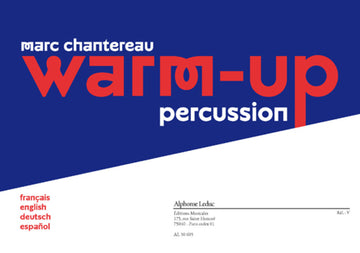 Chantereau Marc - WARM-up - Percussion