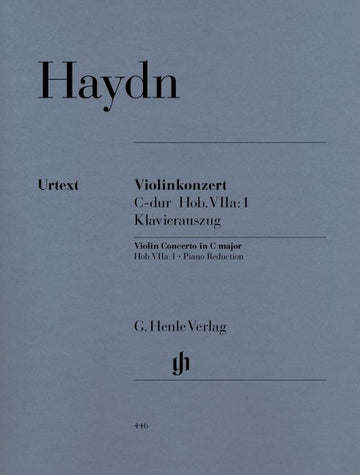 HAYDN J. - CONCERTO FOR VIOLIN AND ORCHESTRA C MAJOR HOB. VIIA:1