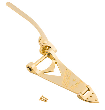 Marken-Saitenhalter, Bigsby B6, Saitendurchführung, Gold