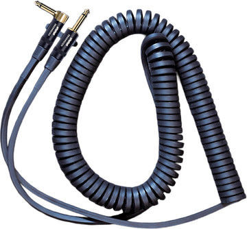 Instrumentenkabel Spiral 7,6M Gerade/Abgewinkelt