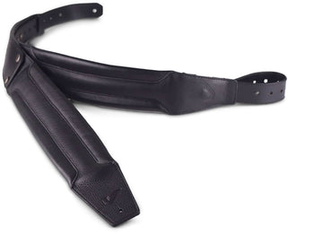 DuoStrap Damian Erskine Signature Doppelter Schultergurt Premium-Leder - Schwarz