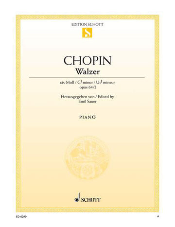 Chopin - Valse Ut Dièse Mineur Op. 64/2 - Piano