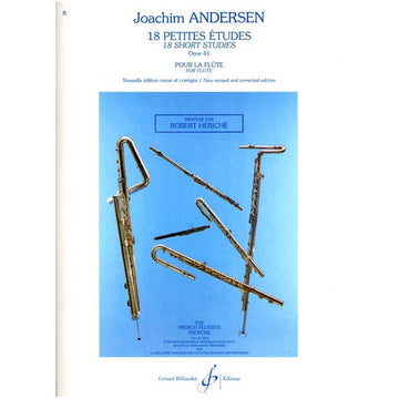 Andersen Joachim - 18 Petites Études Opus 41 - Saxophone