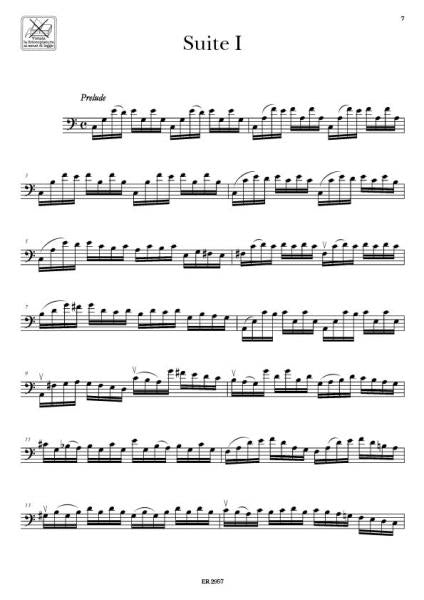 Bach J.S. - 6 Suites BWV 1007-1012 - Contrebasse