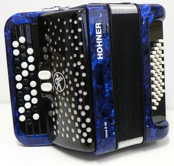 NOVA II 40 BLUE BUTTONS