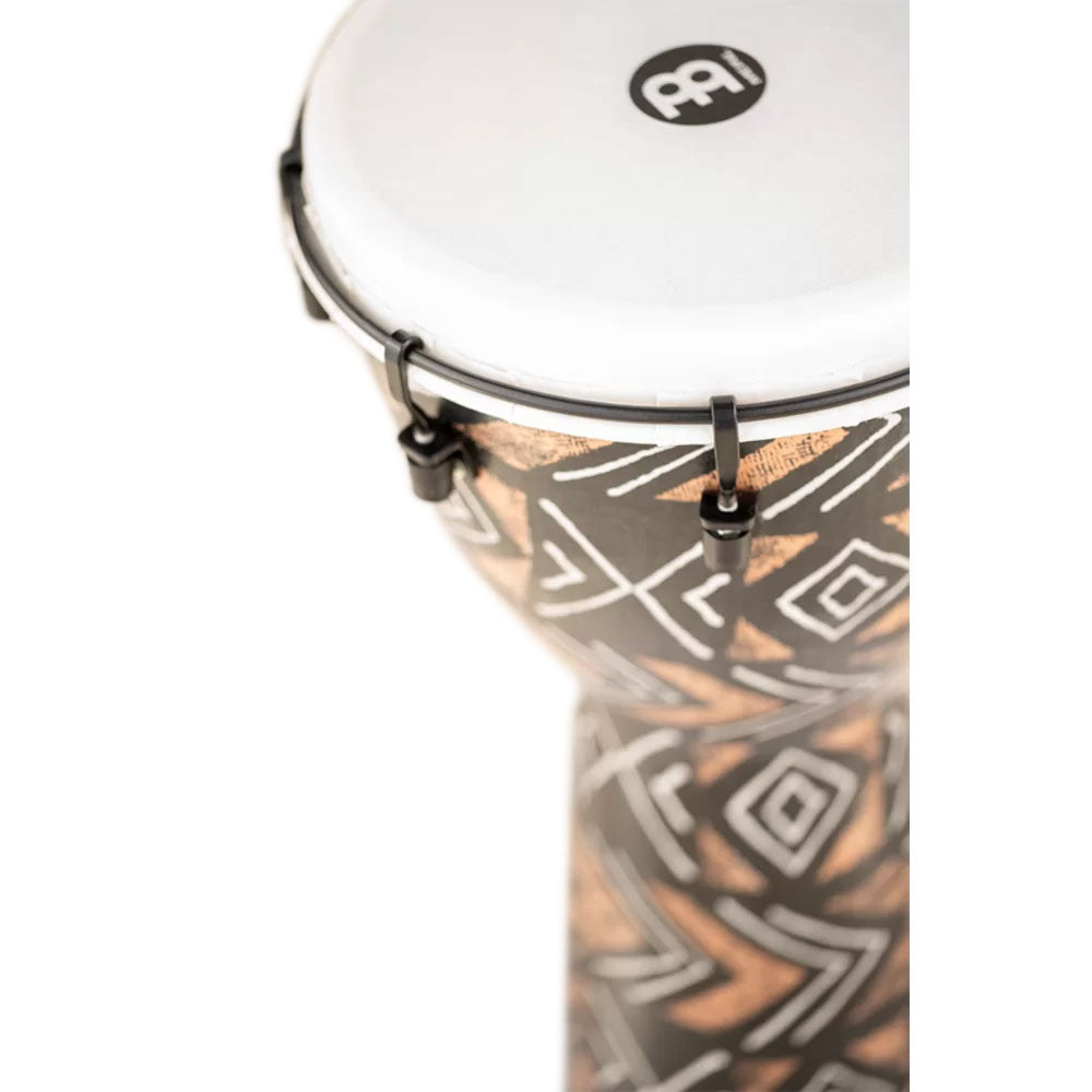 PERCUSSION 10" ALPINE SERIES DJEMBE SYNTHETIC HEAD KANGA SARONG