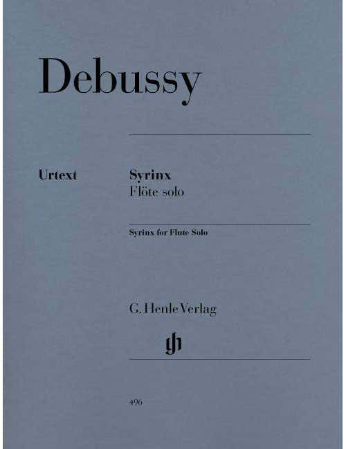 Debussy - Syrinx - La Flûte De Pan - Pour Flûte Seule - Flöte